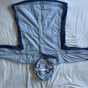 Columbia Blue and Gray Ski Jacket